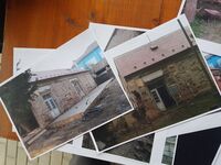 fotografie z rekonstrukce budovy komunitního centra ve Zvoli