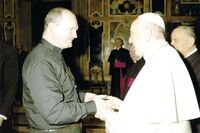 salesián Martin Jílek a papež František