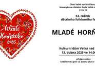 Vonička lidových písní: Mladé Horňácko 2025