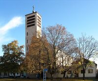 kostel sv. Vojtěcha České Budějovice Čtyři Dvory wikipedie