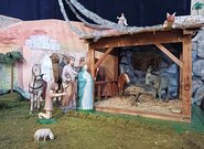 Betlém z ostravské katedrály Božského Spasitele